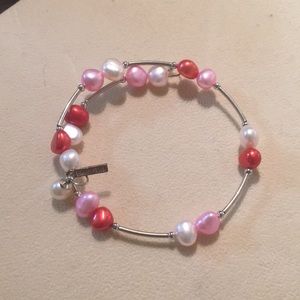 Vantel Pearls Rose Parade wrap bracelet. NWOT